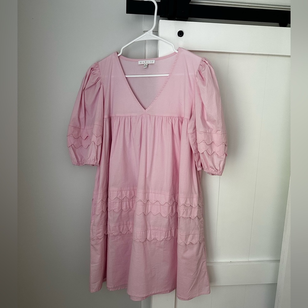 Karlie Light Pink Dress NWOT